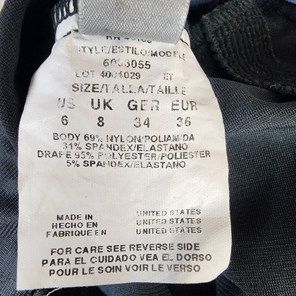 Magicsuit By Miraclesuit One Piece Lisa Bathing Suit Size 6 Underwire Ruched Gry - Picture 5 of 7